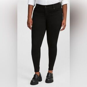 Torrid Black Bombshell Skinny Premium Stretch High-Rise Jean- 22R